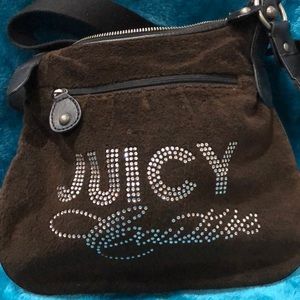 Juicy couture💯 black crossbody Purse
